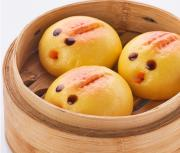 奶黄鸡包